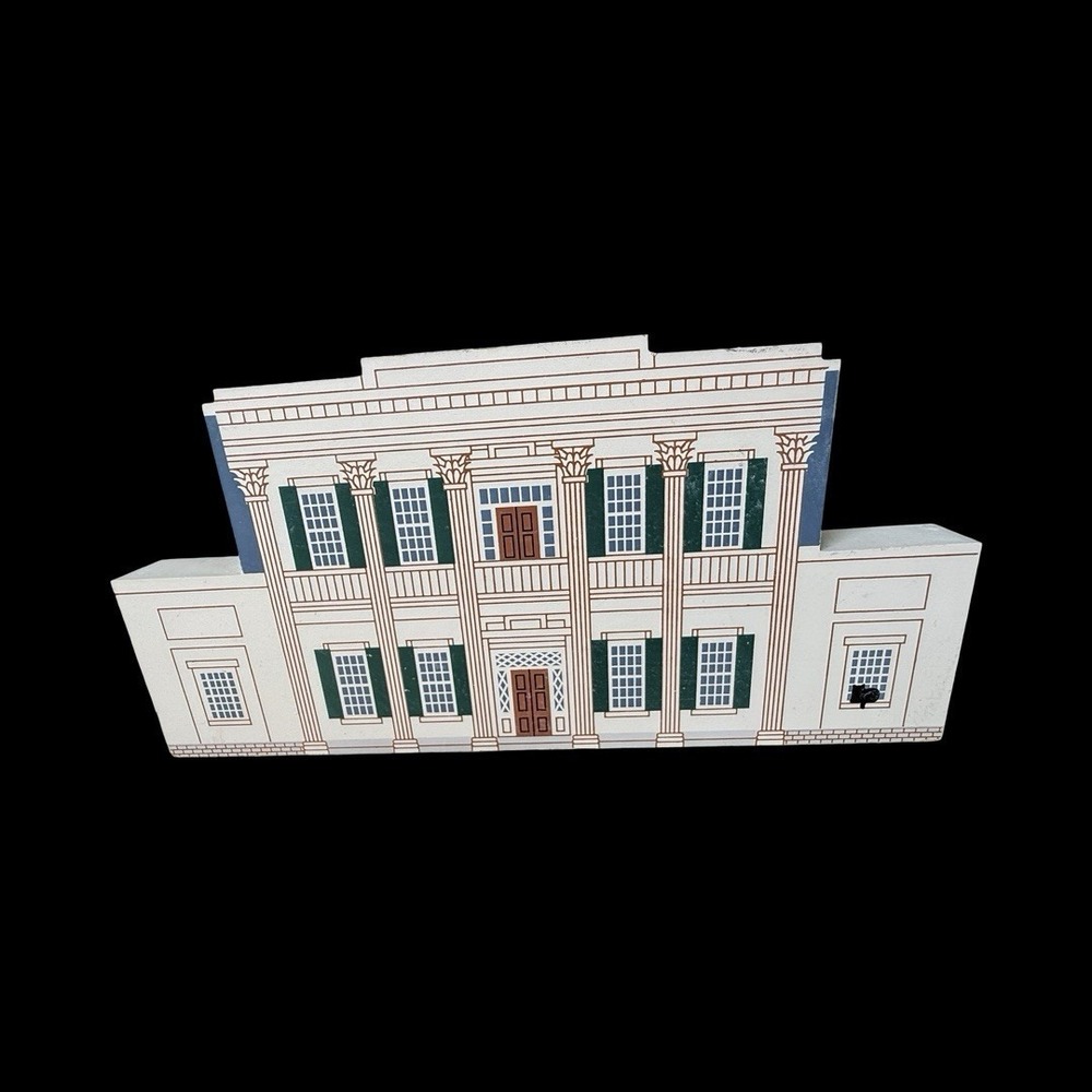 Cat's Meow Shelf Sitter THE HERMITAGE Pres. Andrew Jackson's Home Signed 1997